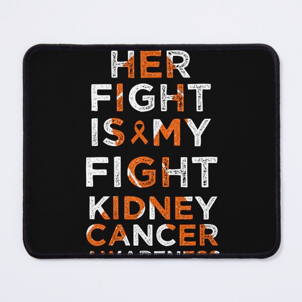 Item preview, Her Fight Is My Fight Kidney Cancer Awareness Orange Ribbon Vintage designed and sold by cssdru.