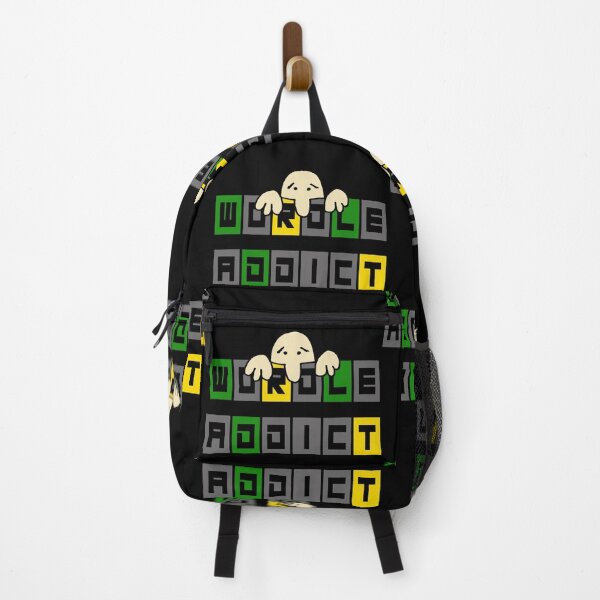 Item preview, Funny Wordle Addict Text and Little Man Word Game Design designed and sold by Nature's Fancy.