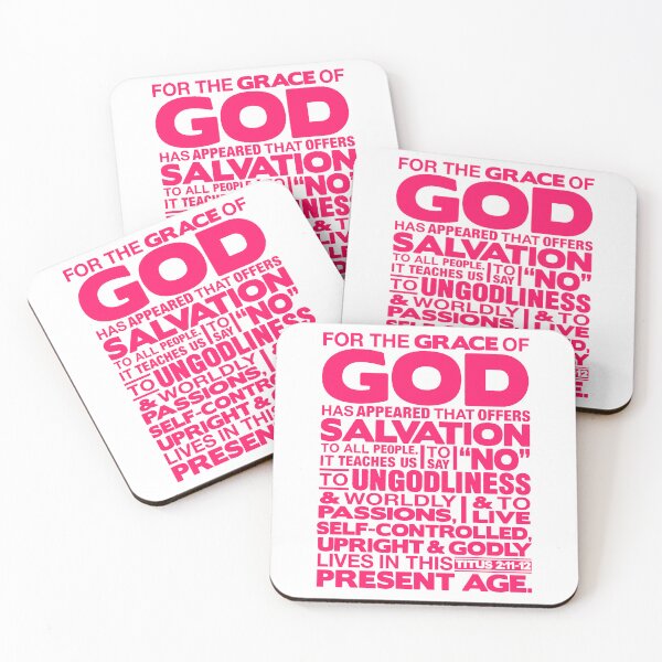 Item preview, Titus 2:11-12 Grace of God designed and sold by plushism.