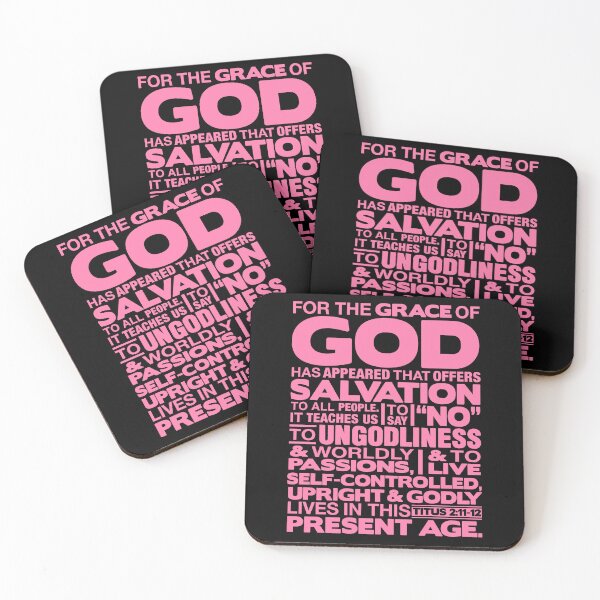 Item preview, Titus 2:11-12 Grace of God designed and sold by plushism.