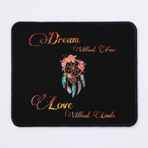 Item preview, Dream Without Fear Love Without Limits | Dreamcatcher | Essential designed and sold by Nilima Bano ⭐⭐⭐⭐.