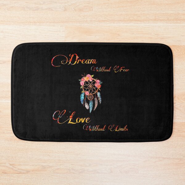 Item preview, Dream Without Fear Love Without Limits | Dreamcatcher | Essential  designed and sold by Nilima Bano ⭐⭐⭐⭐.