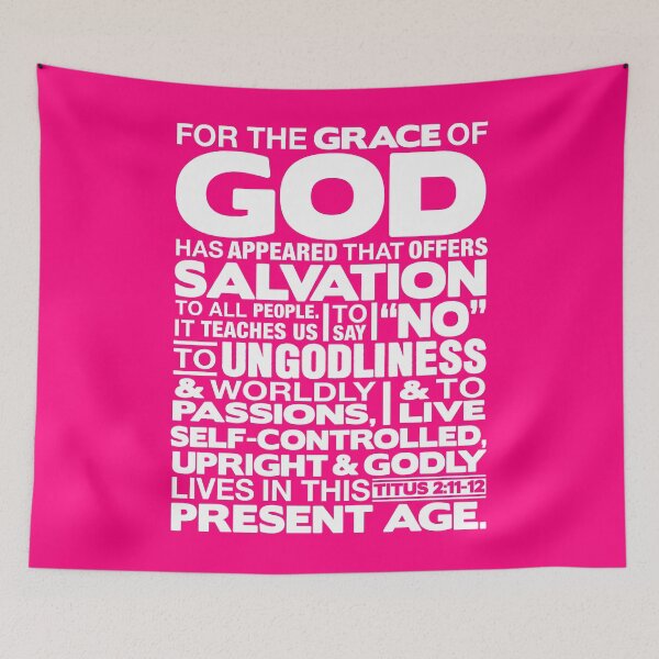 Item preview, Titus 2:11-12 Grace of God designed and sold by plushism.
