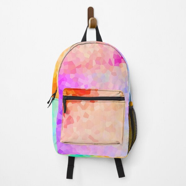 Item preview, Abstract art, watercolor mosaic style, bright happy colors designed and sold by Designbyfia.