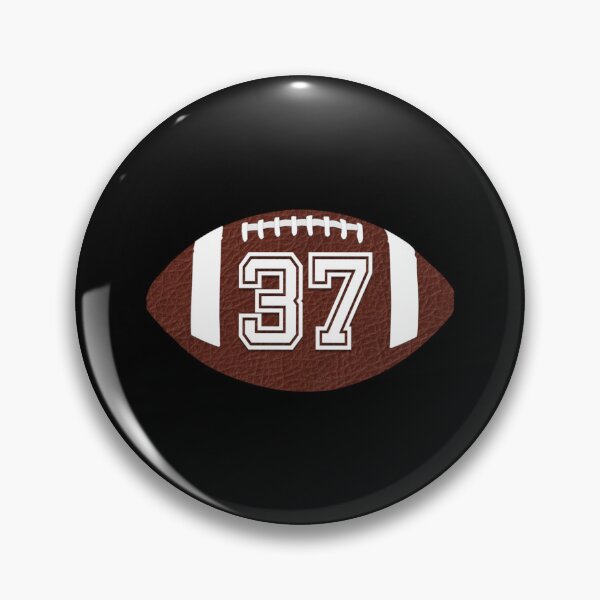 Item preview, American Football Jersey No 37 Uniform Back Number 37 Sticker designed and sold by ricedali41.