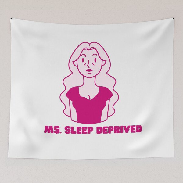 Item preview, Ms. Sleep Deprived designed and sold by Talitha Marya.