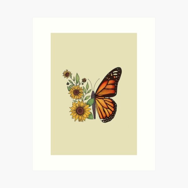 Very Butterflies - Pastel con cascada de mariposas