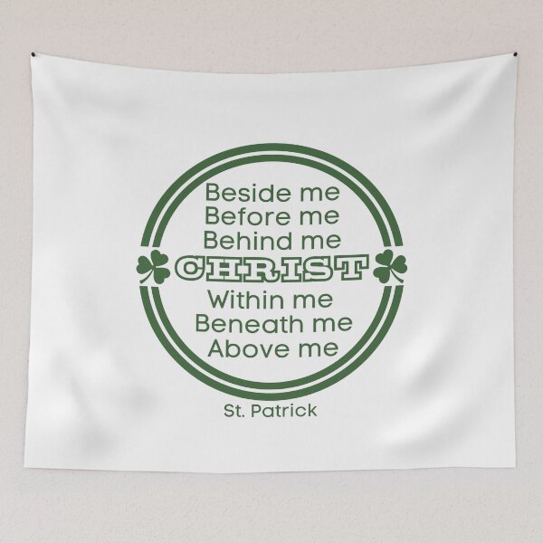Item preview, St Patrick Catholic Prayer designed and sold by SusurroBendito.