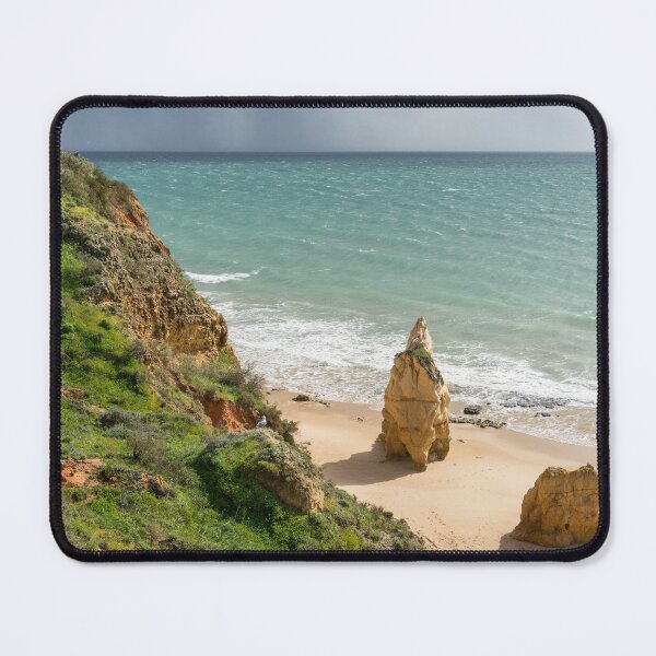Item preview, Approaching Storm - Rocky Coast at Praia da Rocha in Algarve Portugal designed and sold by Georgia Mizuleva.