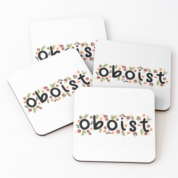 Item preview, Oboist Sticker. Oboe. Lettering. English phrase. designed and sold by AnaStickerD.