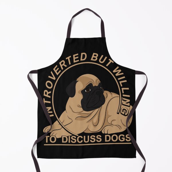 Item preview, introverted but willing to discuss dogs funny artistic design style 5 designed and sold by SamRVstore.