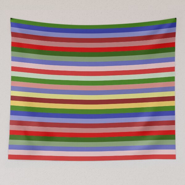 Item preview, Horizontal stripe pattern using LaTex Beamer Palette colors: decor, accent piece, gift idea, pop of color, wow factor, home, office, work space designed and sold by Becky Hunter.