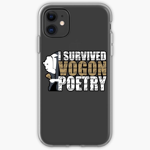 I survived Vogon poetry iPhone Soft Case