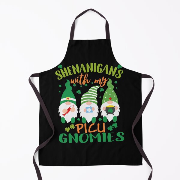 Item preview, Shenanigans With My PICU Gnomies St Patricks Day Nurse designed and sold by Theparticular.
