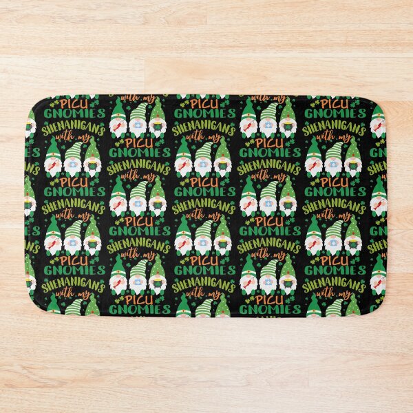 Item preview, Shenanigans With My PICU Gnomies St Patricks Day Nurse designed and sold by Theparticular.
