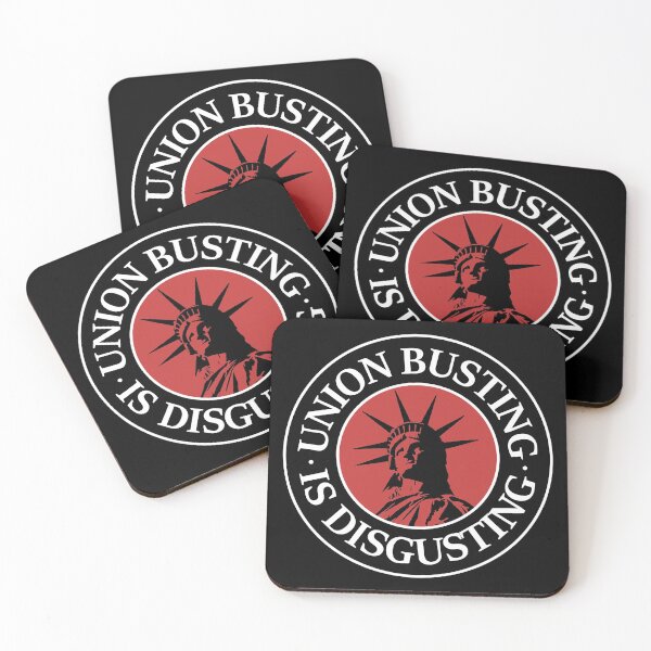 Item preview, Union Busting is Disgusting designed and sold by voltzandvoices.