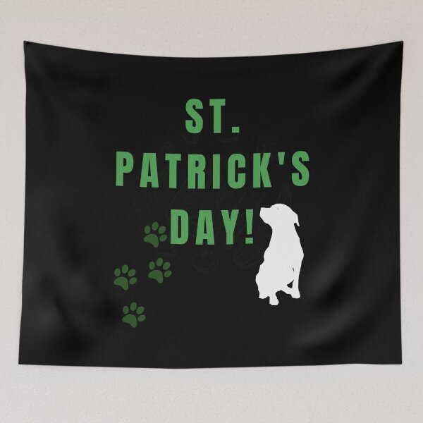 Item preview, Happy St Paw tricks Day Dog lover, Paw Print Dog Owner Lover  designed and sold by Sam Artist.