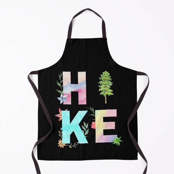 Item preview, Watercolor Hike Colorful Trees Flowers Plants Hiker Gift designed and sold by FazCreations.