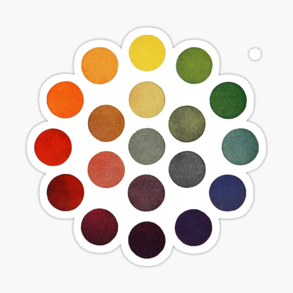 Vista previa del artículo con la obra «Rueda de color», diseñado y vendido por annaoze.