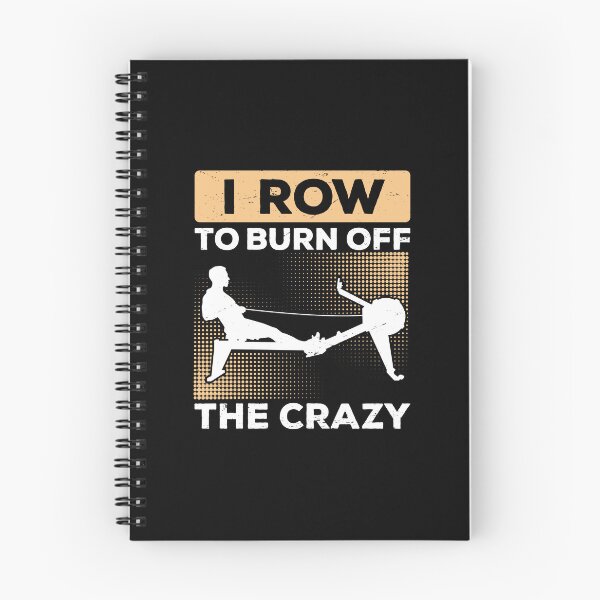 Item preview, Rowing Machine Burn Of Crazy Ergometer Fitness designed and sold by StrongShirts.