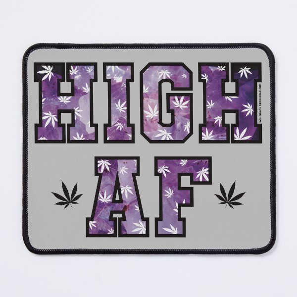 Item preview, High af pot leaf pattern amethyst  designed and sold by YomeHayin.