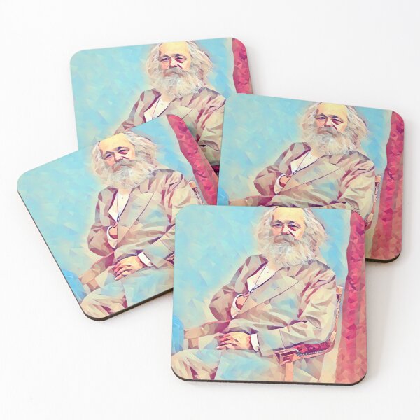 Item preview, Karl Marx (Light Blue) designed and sold by CommonThread.