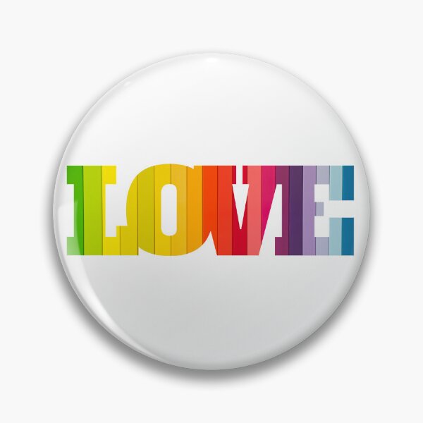 Item preview, Rainbow LOVE word art designed and sold by toadsforall.