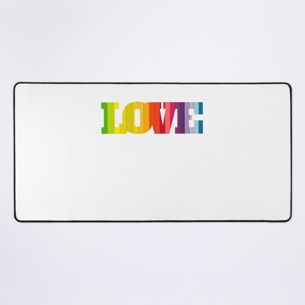 Item preview, Rainbow LOVE word art designed and sold by toadsforall.