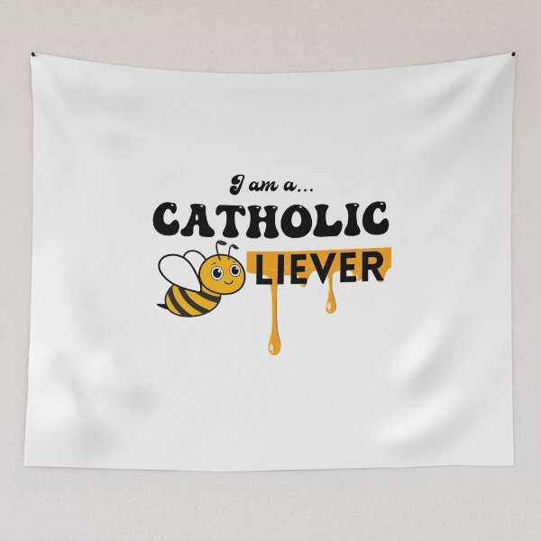 Item preview, I Am A Catholic Believer designed and sold by SusurroBendito.