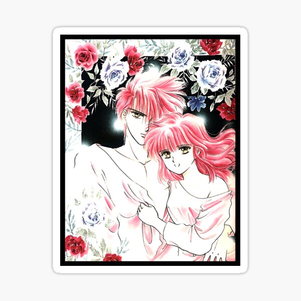 Fushigi Yuugi Red Roses Sticker