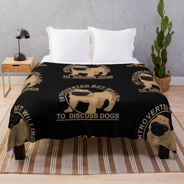 Item preview, introverted but willing to discuss dogs funny artistic design style 2 designed and sold by SamRVstore.