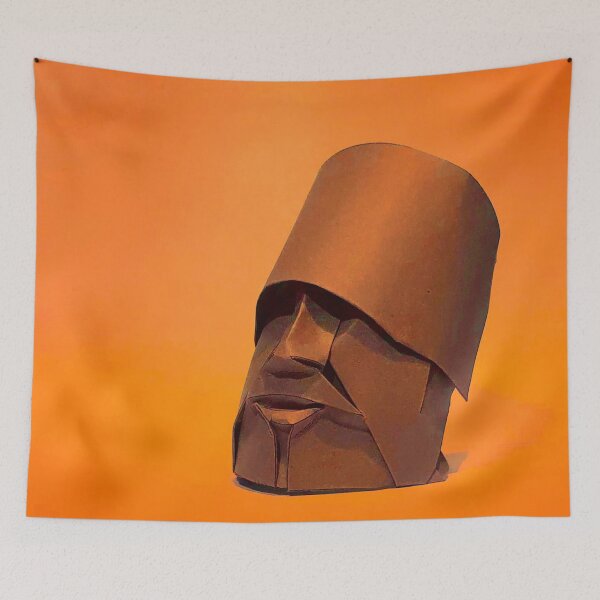 Item preview, origami mask designed and sold by Meo Design.
