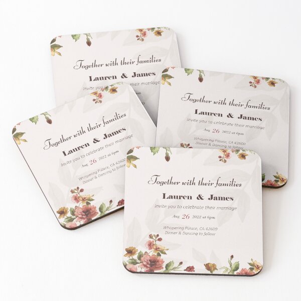 Item preview, Red Rose Invitation designed and sold by localprinter.