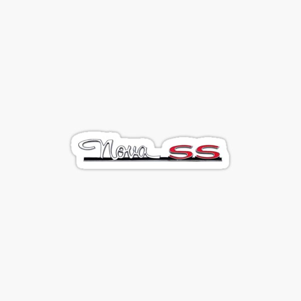 1963 Chevy Nova Emblem Sticker
