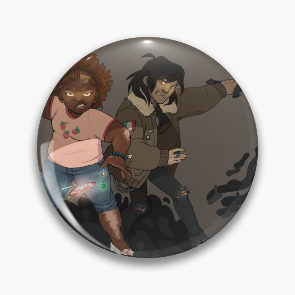 Item preview, Nico and Hazel Fight designed and sold by SaintNightshade.