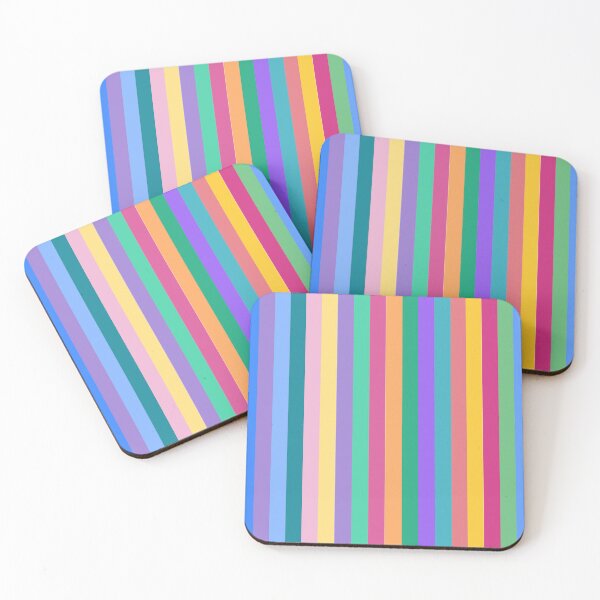 Item preview, Vertical Bootstrap 5 Palette: softer colors, vertical, stripes, pop of color, wow factor, decor, accent piece, gift idea designed and sold by Becky Hunter.