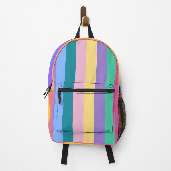 Item preview, Vertical Bootstrap 5 Palette: softer colors, vertical, stripes, pop of color, wow factor, decor, accent piece, gift idea designed and sold by Becky Hunter.