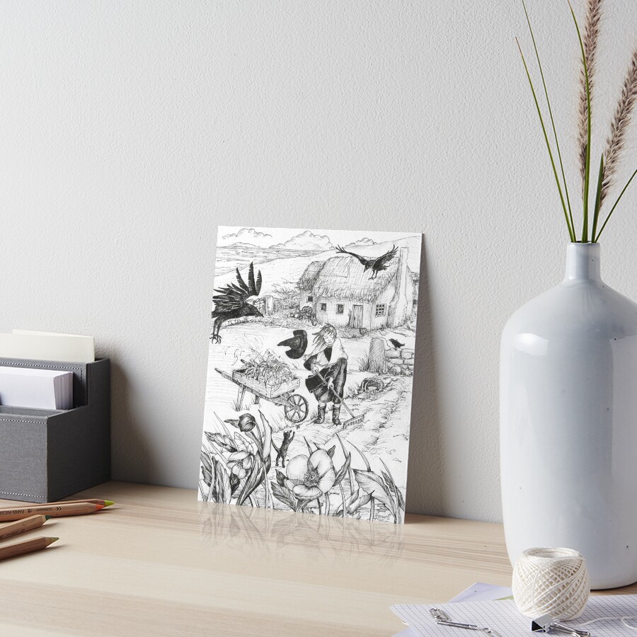 Item preview, Art Board Print designed and sold by Henriott.