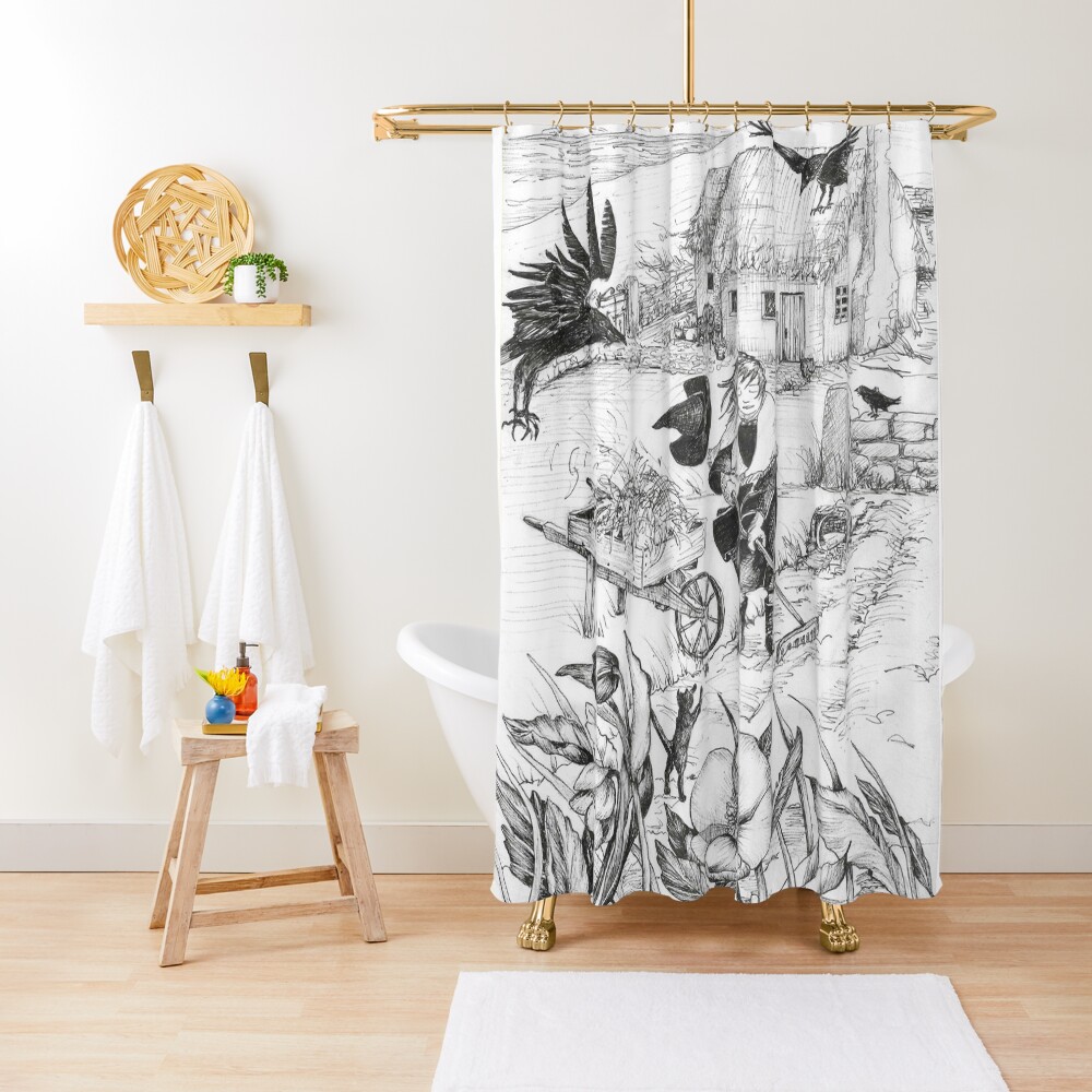 Item preview, Shower Curtain designed and sold by Henriott.