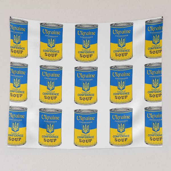 Item preview,  UKRAINE SOUP Confidence by Bruce Ashman Baker designed and sold by Bruce ALMIGHTY Baker.