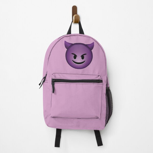Item preview, Devil Emoji Illustration (Pink BG) designed and sold by FilipeFerreira.