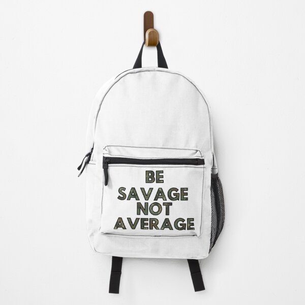 Item preview, Be savage not average military inspirational motivational workout  designed and sold by Anna-Kik.