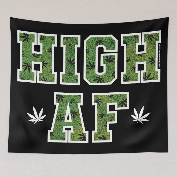 Item preview, High af pot leaf pattern grass designed and sold by YomeHayin.