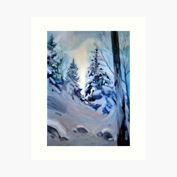 Snow Vision Art Print
