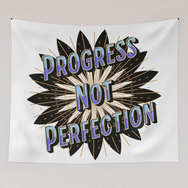 Item preview, Progress Not Perfection designed and sold by ActionFocus.