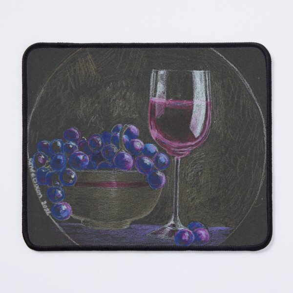Item preview, Grapes and Wine  designed and sold by ReneeDixonArt.
