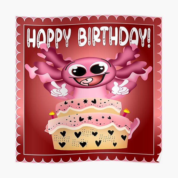 Posters Sur Le Theme Birthday Cake Redbubble