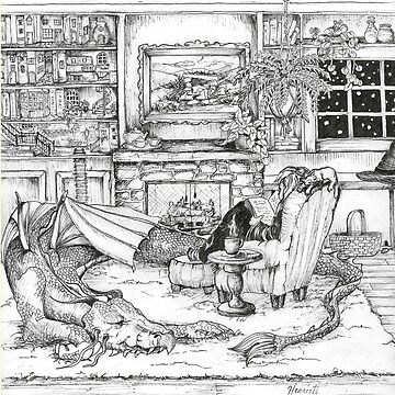 Artwork thumbnail, Snowy Evening by Henriott