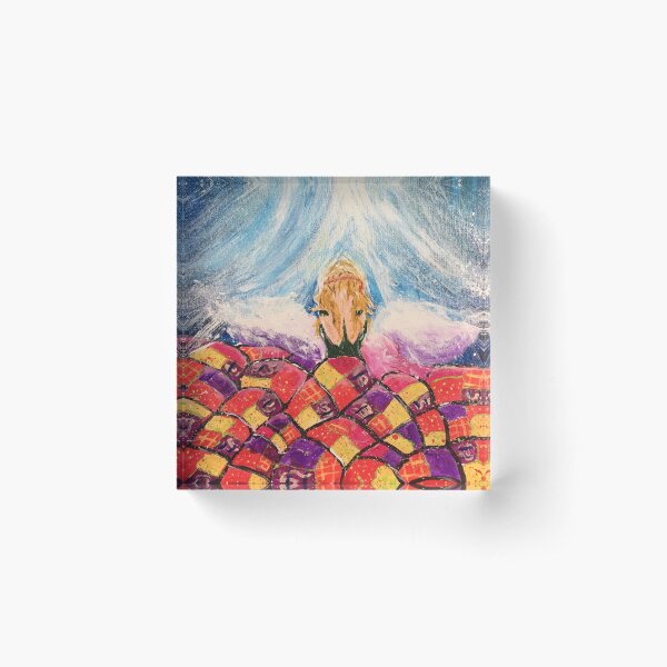 Never Alone Acrylic Block