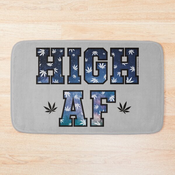 Item preview, High af pot leaf pattern Milky Way space designed and sold by YomeHayin.